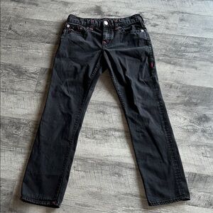 True Religion Men's Black Jeans